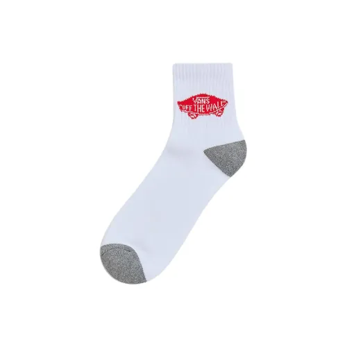 VANS 1 шт Красный Женские Носки MID до икры
