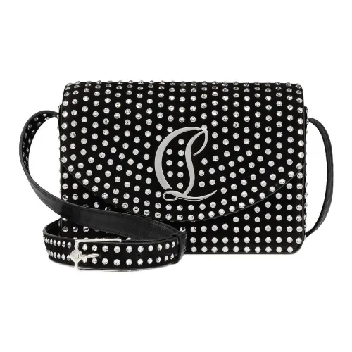 CL Телячья кожа Сумка через плечо Сумка на плечо Женская Черная