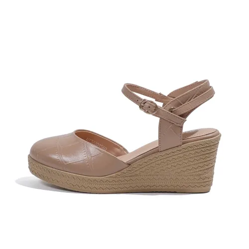 Mulinsen One Ремень Сандалии 7 см Женские Нюдовые