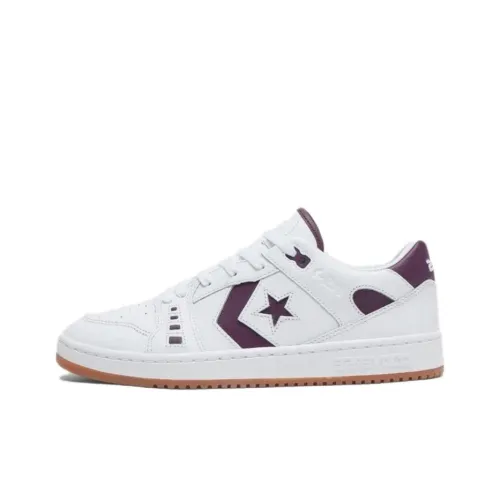 Конверс AS 1 Pro противоскользящие устойчивые к истиранию легкие низкие кеды для скейтбординга унисекс белые