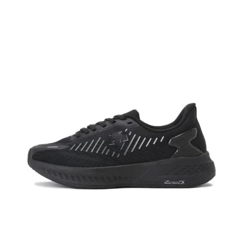 DESCENTE Enerzite Slip-resistant Abrasion-resistant Low Top Training Running Shoes Unisex Black DESCENTE Enerzite Противоскользящий Устойчивый к истиранию Низкий Топ Тренировочные Беговые Кроссовки Унисекс Черный