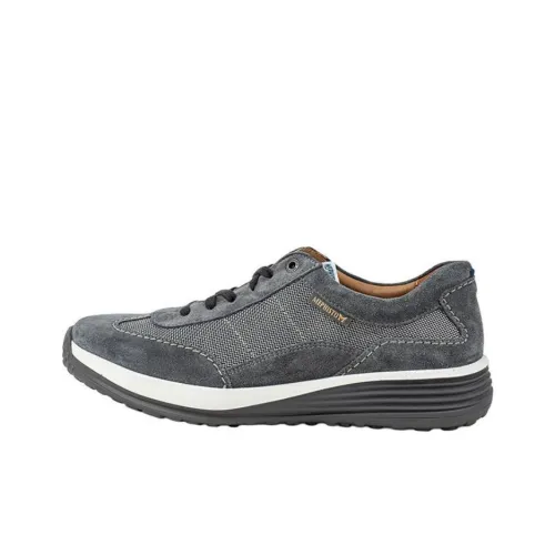 MEPHISTO Противоскользящая Устойчивая к истиранию Низкий Топ Повседневная обувь Мужская Серый Белый