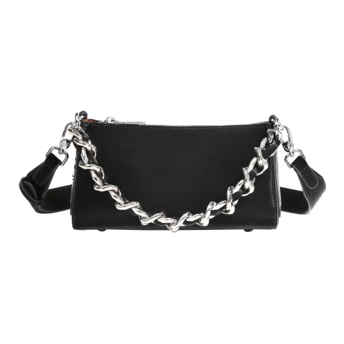 Disney Mickey Series ПУ (полиуретан) Сумка через плечо Сумка на плечо Портативная сумка Треугольная сумка Маленькая женская Черная