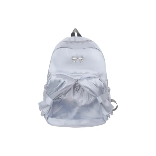 JIANGLIDA Нейлон с PVC Рюкзак Женские Черный Зеленый Белый Розовый Серебристый Серый