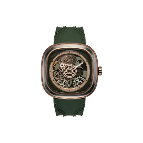 SEVENFRIDAY Автоматический механический механизм Унисекс Часы 45,6мм*45мм*12,95мм Скелет