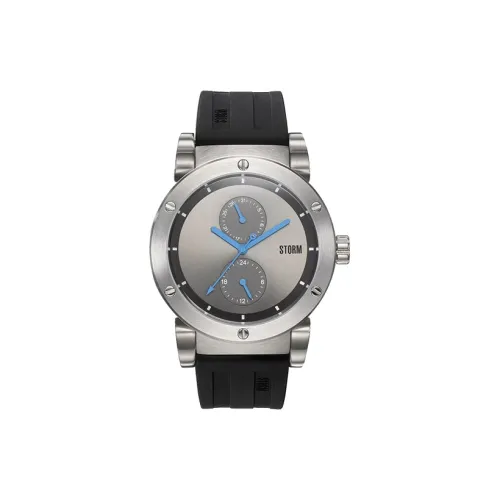 STORM HYDRON V2 Collection Кварцевые Мужские Часы Резиновый Ремешок Серый Циферблат