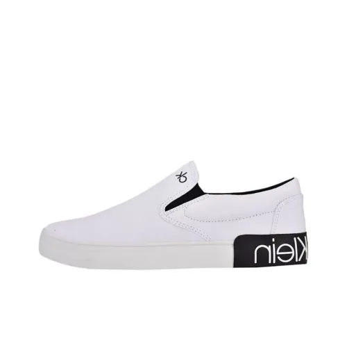 Calvin Klein Мужские повседневные туфли Low Top Белые Мужские
