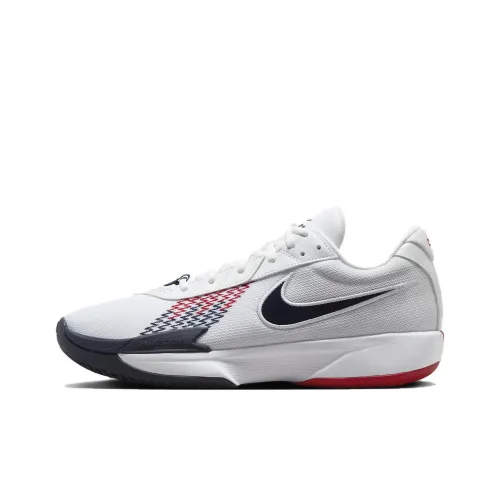 Nike Air Zoom г.T. Cut ACADEMY Low Топ Баскетбольные кроссовки Унисекс Белый