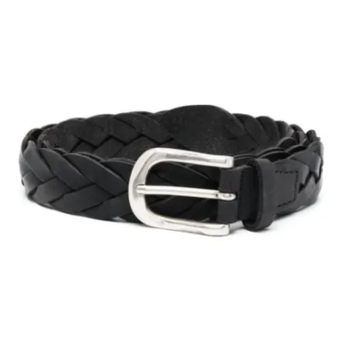 ORCIANI Телячья кожа Кожаные ремни Мужской Черный