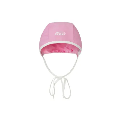 Emis Нейлон Полиэстер Полиэстер Полиуретан Шапочки для плавания Унисекс Розовый