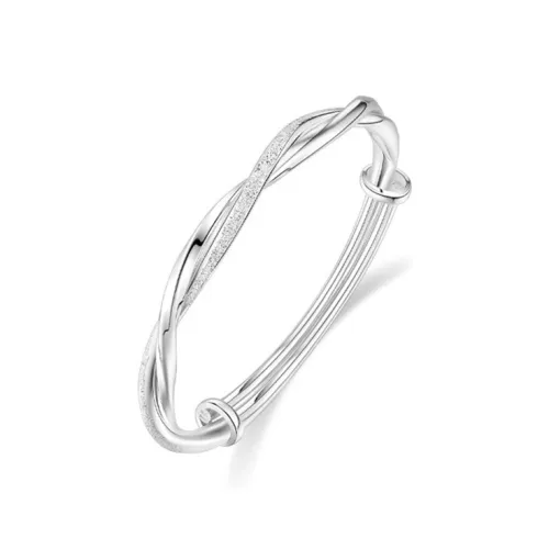 VANA Alloy Браслеты Женские Серебряные Белые