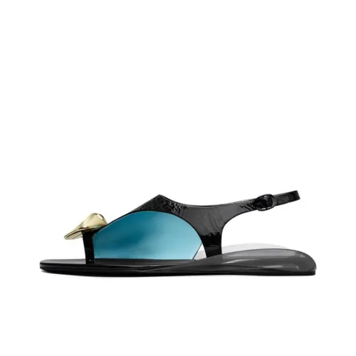 TORY BURCH Patos One Ремень Сандалии Женские Черный