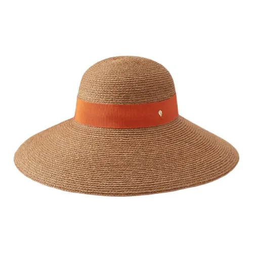 HELEN KAMINSKI Рафия Шапки и Кепки Унисекс Оранжевый