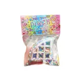 Треугольник Huafu Торт Синий Розовый Белый