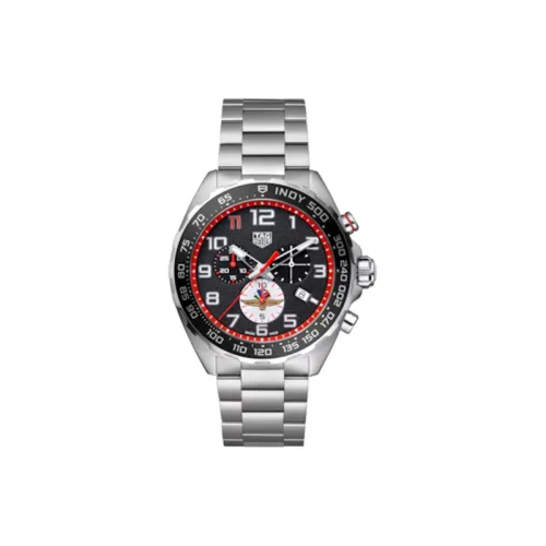 TAG HEUER Кварцевый Movement Унисекс Коллекция Aquaracer Часы 43 мм Черные