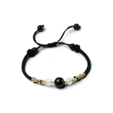 Браслет "Longing for You" [Черный бисер]