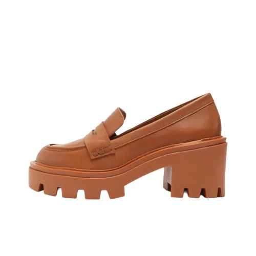 Schutz Viola Лоферы 7,3 см Женские Оранжевые