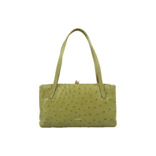 JIL SANDER Goji Телячья кожа Сумка через плечо Женская Зеленая