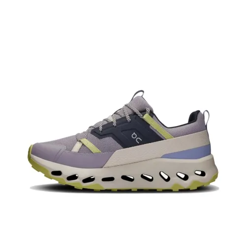 On Cloudhorizon противоскользящий низкий топ походная обувь женские серо-фиолетовый