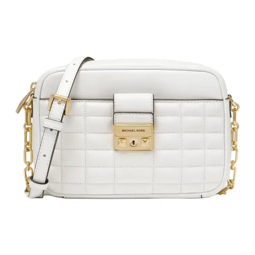 MICHAEL KORS Tribeca Sheepskin Сумка через плечо Средняя Женская Белая