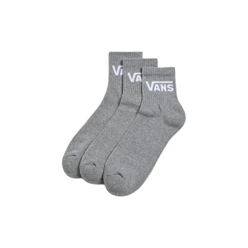 Vans Classic HALF CREW 3 Pack Sock Высокие носки Мужские 3 Pack Серый