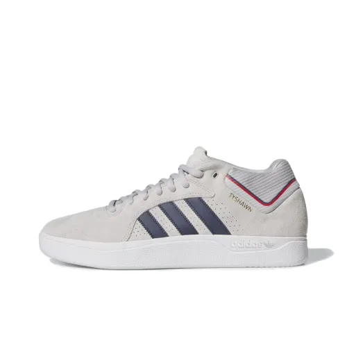 Adidas Originals Tyshawn Slip Resistant Abrasion Resistant Низкие Кроссовки для скейтбординга Мужские Milk Gray