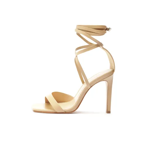 Schutz Bryce One Ремень Сандалии 10,8 см Женские Бежевые