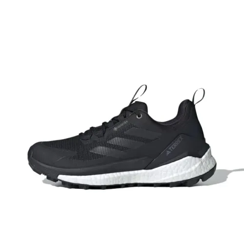 adidas Terrex FREE HIKER Slip-resistant Abrasion-resistant Low Top Casual Running Shoes Women's Black adidas Terrex FREE HIKER Противоскользящий устойчивый к истиранию низкий топ повседневная обувь для бега женский черный