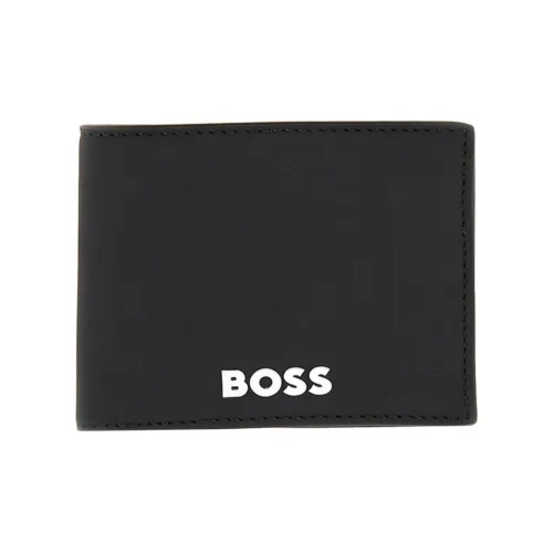 HUGO BOSS Полиэстер Кошелек Мужской Черный