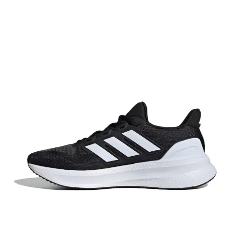 Adidas ULTRARUN 5 Амортизаторы Slip-resistant Abrasion-resistant Низкий топ Беговые кроссовки Женские Черный белый