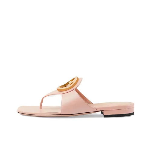 GUCCI Blondie Шлепанцы Женские Розовые
