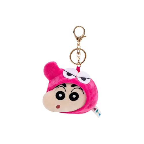 Crooked Melon Production X Crayon Shinchan Head COVER Charm Cartoon Cute Брелок Backpack Pendant