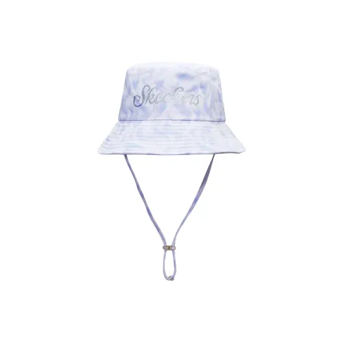 Skechers Kids Полиэстер Ведро Шляпы Детский Светло-фиолетовый Градиент Призрачный С принтом по всей поверхности