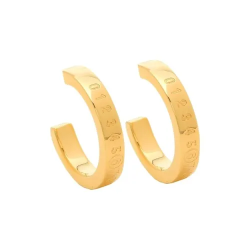 MM6 Maison Margiela Брассовые серьги Женские