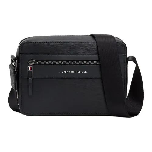 Tommy Hilfiger Кожа Сумка через плечо Сумка на плечо Мужская Черная