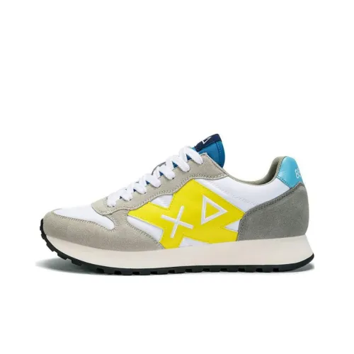 SUN68 Casual Низкий Топ Белый/Желтый Цвет Мужской