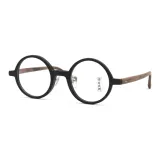 Древесное зерно Черная резинка + Коричневые ноги