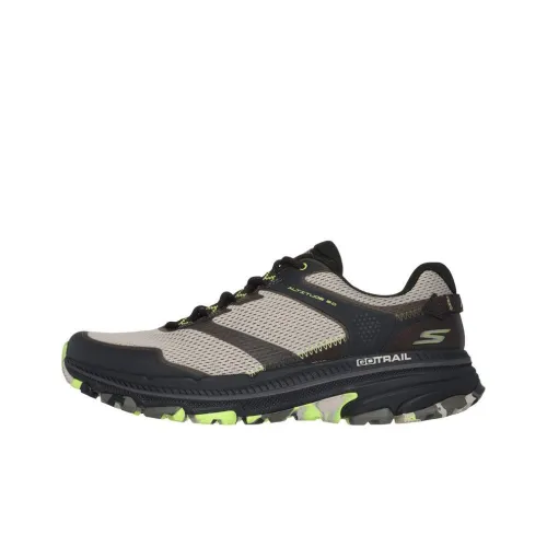 Skechers Go Run Trail Low Top Trail Беговые кроссовки Мужской Коричневый серый