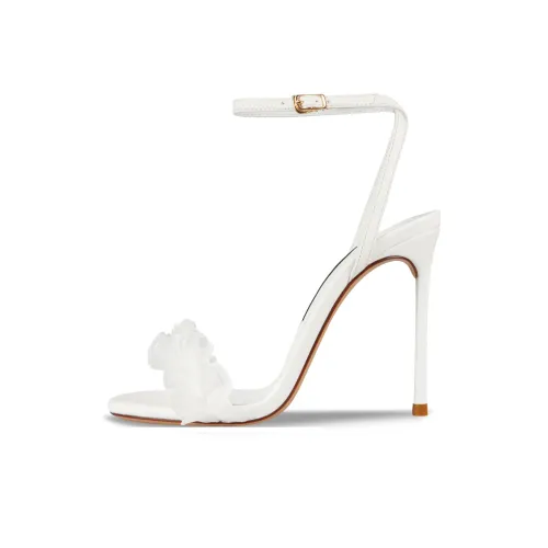 Suyymakk One Ремень Сандалии Супер Высокий Каблук Женские Белые