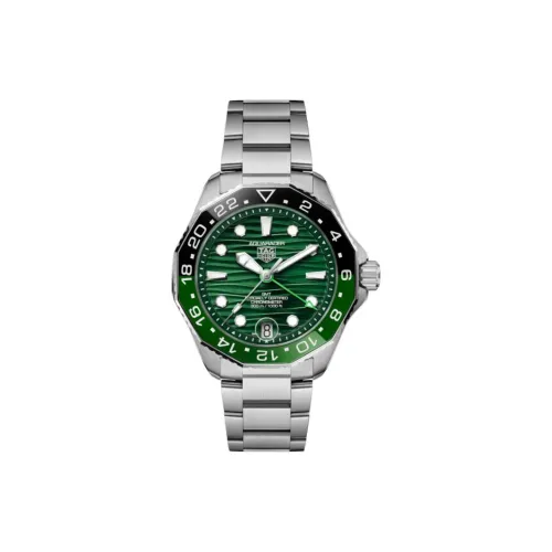 TAG HEUER Автоматический Механический Механизм Мужские Часы 42 мм Зеленый