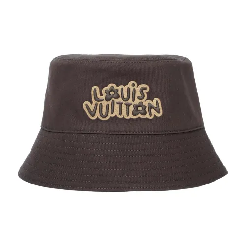 LOUIS VUITTON Хлопковые Панамы Унисекс Коричневый