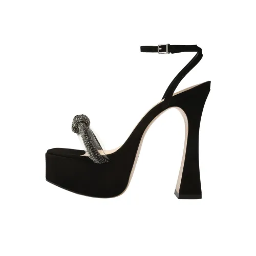 Schutz Peaky one Ремень Сандалии 14,3 см Женские Черный