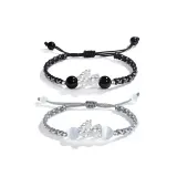 Чёрный шнур + Серый шнур