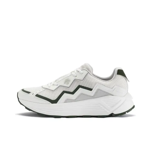 DESCENTE DUALIS Slip-resistant Abrasion-resistant Low Top Casual Women's White