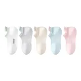 5 пар (Светло-серый + Розовый + Морозно-голубой + Овсяный + Белый)