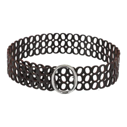 ORCIANI Индивидуальный дизайн плавная застежка телячья кожа кожаные ремни женский черный