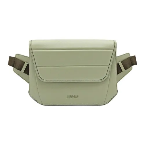 Pedro Микрофибра Сумка через плечо Унисекс Оливковый