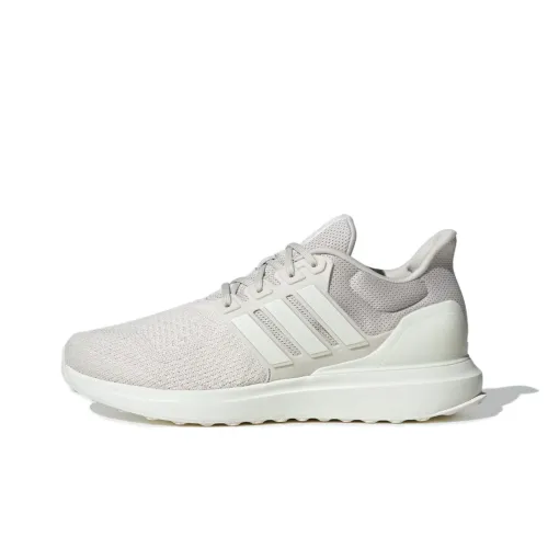 Adidas UBOUNCE DNA Противоскользящий Устойчивый к истиранию Дышащий Низкий Топ Повседневные Беговые кроссовки Мужские Серый Белый