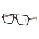 Древесное зерно Черная резинка + Коричневые ноги