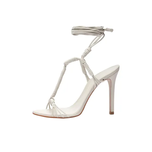 Schutz Amunet one Ремень Сандалии 10,5 см Женские Белые